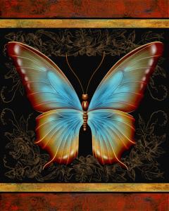 Painter Jean Plout Debuts New Series-More Butterfly Treasures